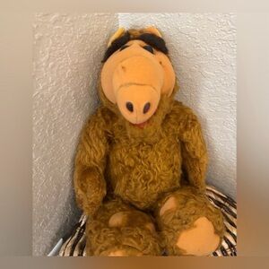 Vtg Alf Brown Plush Toy
